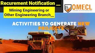 O.M.E.C.L Job Vacancy | Jobs in Engineering | Mining & Other Branch Vacancy | DGMS Latest check It__