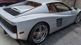 1991 Ferrari Testarossa certified appraisal in Chicago Illinois. Survivor Classic Cars, exotic!