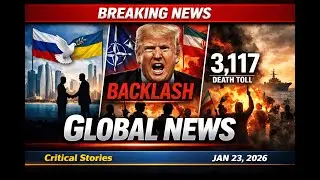 Russia Joins Ukraine Peace Talks | Trump Attacks Allies | Iran Crisis | ICE