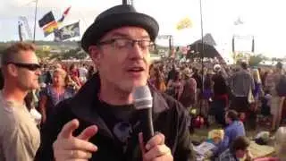 Primal Scream at #glastonbury - video blog instant review