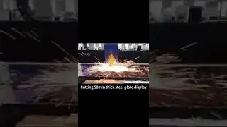 PENGWO 30000W laser cutting machine single table high power extra thickness cutting +8613791372176