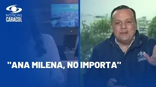 Presentadora de Noticias Caracol confundi&oacute; apellido de Edward Porras y desat&oacute; risas