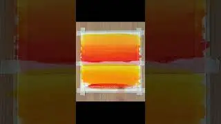 Sunset Painting | Painting with poster Colour