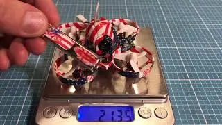 Eachine US65 1S Tiny Whoop with telemetry binding to FrSky X-Lite