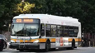 Riding MBTA crosstown route CT2 inbound to Ruggles. (announcements only)