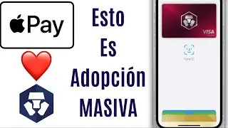 &iexcl;La adopci&oacute;n masiva YA EST&Aacute; AQU&Iacute;! Apple Pay + CRYPTO.COM (Y alternativa con Curve...) 🚀