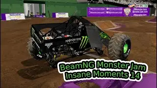 BeamNG Monster Jam: INSANE Moments 14
