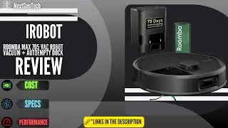 iRobot Roomba Max 705 Review | Self Emptying, Powerful Suction & Smart Sensors