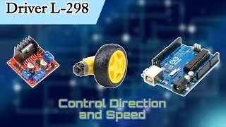 شرح قوي لاستخدام درايفر H_Bridge L-298 مع الموتور بالاردوينو م/ مصطفى الحاجري