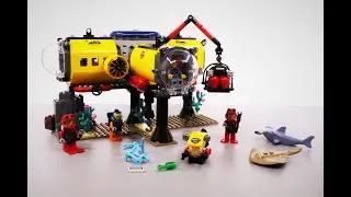 Lego City 60265 Ocean Exploration Base - Speed build lego set 60265 - Assembly instructions video