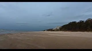 Wind-driven sand, beautiful video shot on a unicycle - или в Ригу вместе с поездом ⚡️#SuperEUC