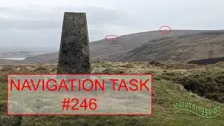 Map Reading Task 246 Can you identify the trig point and the features?