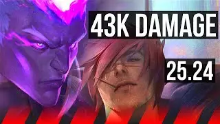 BRAND vs SETT (TOP) | 43K damage, 4k gold comeback | EUW Diamond | 25.24