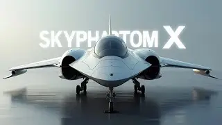 SkyPhantom X 2026 &ndash; совершенный гиперзвуковой самолет-невидимка будущего.