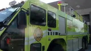 Orlando International Airport Fire Rescue Crash 80 Walkaround