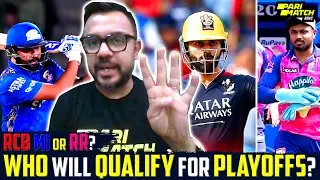 WHO WILL QUALIFY FOR PLAYOFFS? RCB MI OR RR | PARI MATCH NEWS | RK GAMESBOND