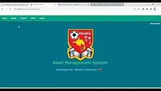 Web application for Asset Management by - Momtaz U