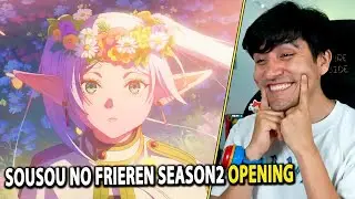 REACTION TO SOUSOU NO FRIEREN SEASON 2 OPENING - LULU.