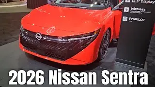 Nissan Sentra 2026 года: первый взгляд. Неожиданный хит автосалона в Лос-Анджелесе