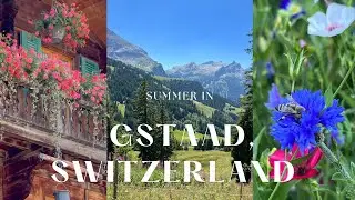 Gstaad, Switzerland | Summer Edition | Mountain Hike and Walking Tour | 4K