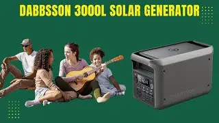 DABBSSON 3000L Solar Generator | Solar Generator |