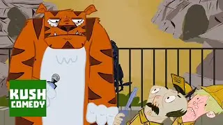 Gangsta Tigers - Katt Williams Cartoon: It's Pimpin' Pimpin' (Edited Version)