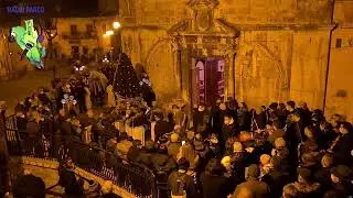 Processione serale del Venerd&igrave; Santo, alla chiesa della Madonna del Carmelo, a Scanno - 16/4/2022