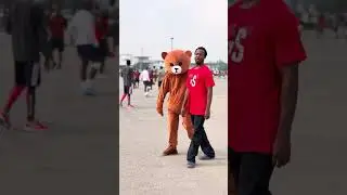Teddy bear on the loose! 😆🧸&rdquo; #funny #topteddy #comedy #teddybear #prank