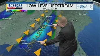 Weather Alert For Severe Storms Tuesday and Tuesday Night