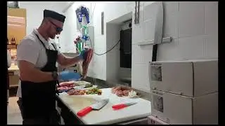 Macellaio chef cuoco Turco Capalbiese virale taglio condimento carne peperoni,macelleria,gustatus 17
