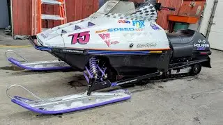 Гоночный снегоход POLARIS TRIPLE XLT готов!!!