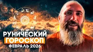 Рунический гороскоп на февраль 2026 года для всех знаков зодиака. Астрология и руны. Юрий Исламов