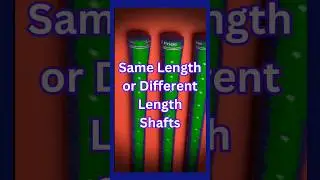 Same Length or Different Length Shafts #golf