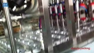 Cup twice filling and sealing machine for Jam, flavored yogurt, cheese, ,