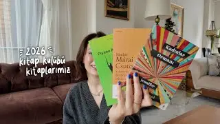 2026 kitap kulübü: bu yıl okuyacaklarımız 📚