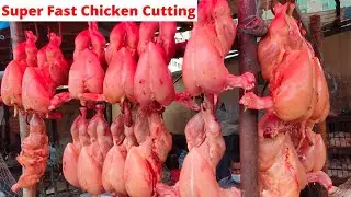 Super Fast Chicken Cutting Skills || How To Cut Broiler Chicken || Chicken Cutting Skills 2020