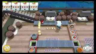 Overcooked, level 3-2, singleplayer, 3 stars