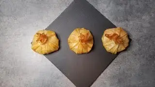 Pastilla poulet oignons vermicelle de riz / باستيلا بصل الدجاج الشعيرية الأرز