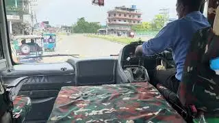 Nepalese Bus Driver Showing inch Perfect Turning skills on Extreme Hairpin bends