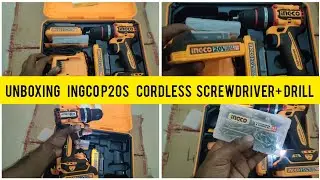 Лучший видеообзор беспроводной отвёртки | ingco P20S🔥 #распаковка #электроинструменты #ingco #маш...