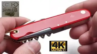 Video review - Carl K&auml;mmerling (C.K) Italian officers knife 1950's *4K Ultra HD*