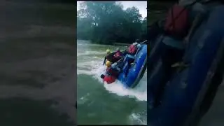 River Rafting dubare | Boat⛵ upset😱😱😱Amazing water sports#like #shortvideo #ytshorts