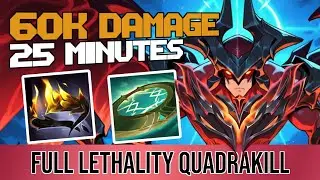 60K DAMAGE in 25 Minutes?! GRANDMASTER AATROX Is TOO STRONG