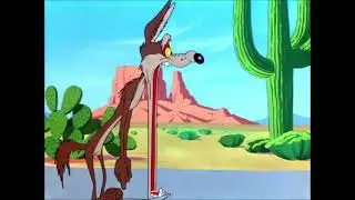 Coyote&rsquo;s mouth falls off (looney tunes: fast and furry-ous)