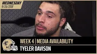 Tyeler Davison | Week 4 Post-Practice | 