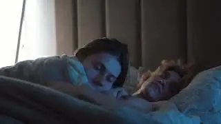 The Couple In Enjoy The Bedroom Sleep