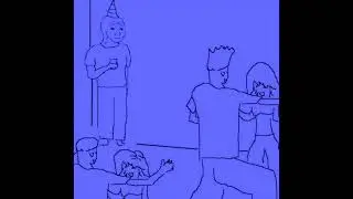 caramelldansen but ur drifting in and out of consciousness at a party