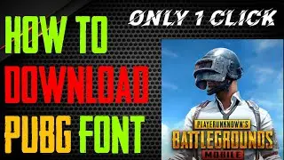 How To Download Pubg Font | Pubg Font Kaise Download Kare | Font Kaise Download Kare | TRP