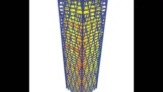 High Rise Building Analyze under 7.2 Richter Scale Earthquake Ground Motion