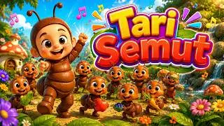 Tari Semut  | Lagu Anak Viral 🐜 | Lagu Anak Indonesia Terbaru | Bobibuba